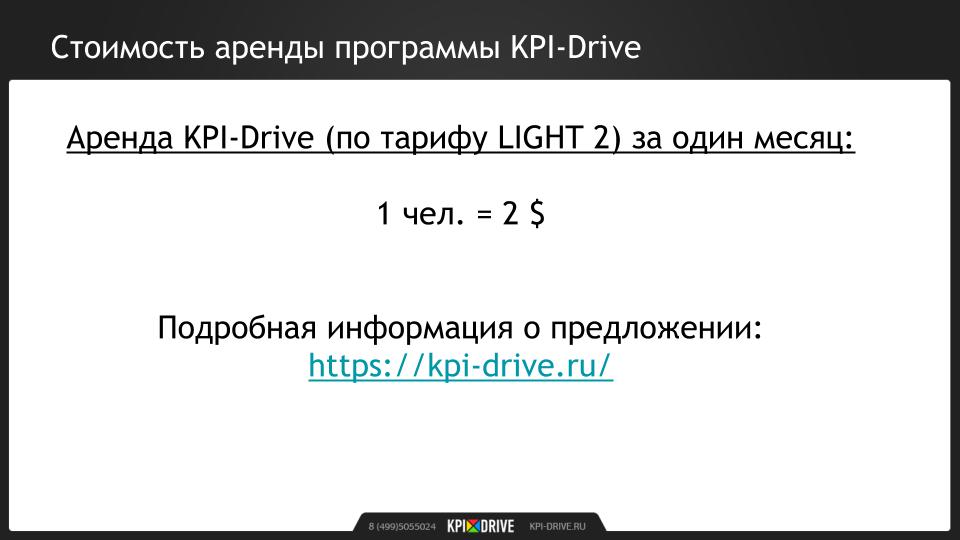 План драйв тарифный